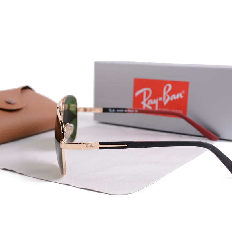 Vintage metal frame aviator sunglasses