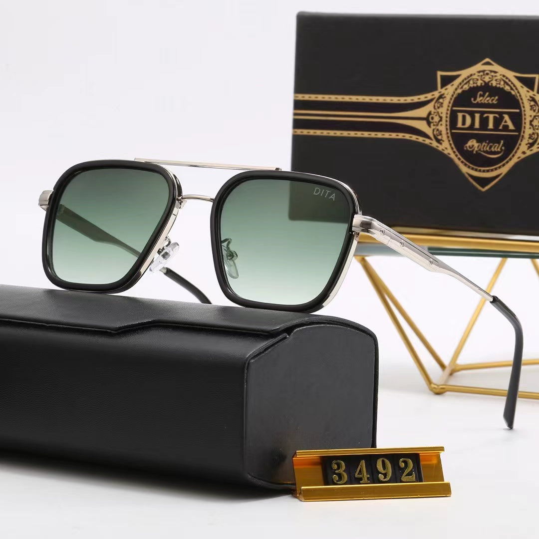 Vintage metal frame sunglasses