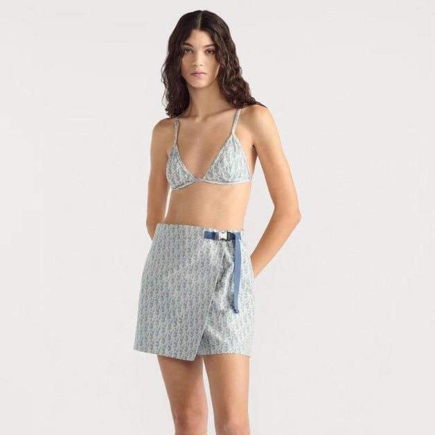 Vintage Monogram Short Skirt Pants