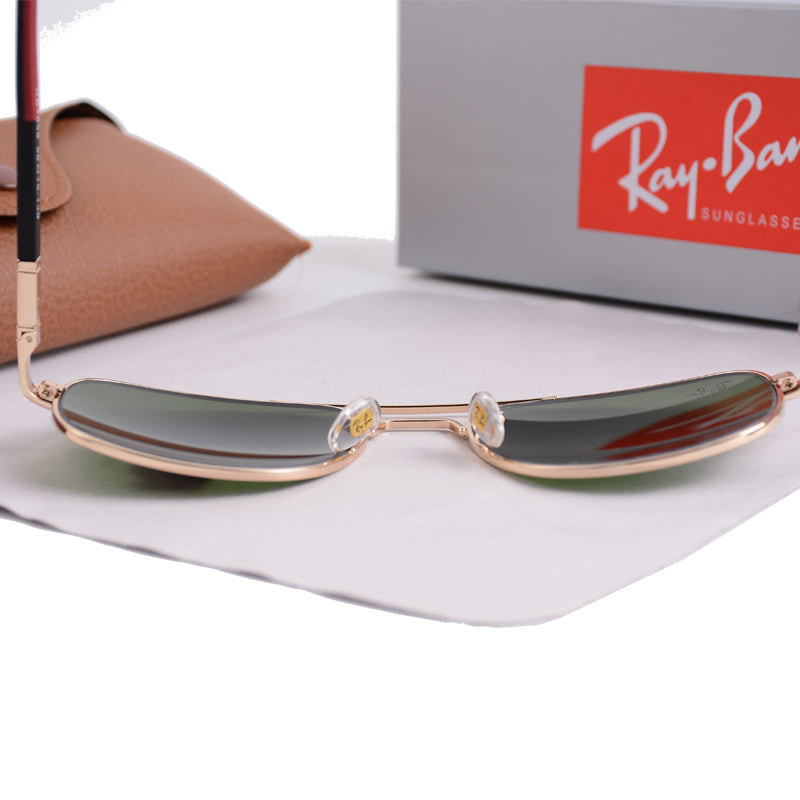 Vintage metal frame aviator sunglasses