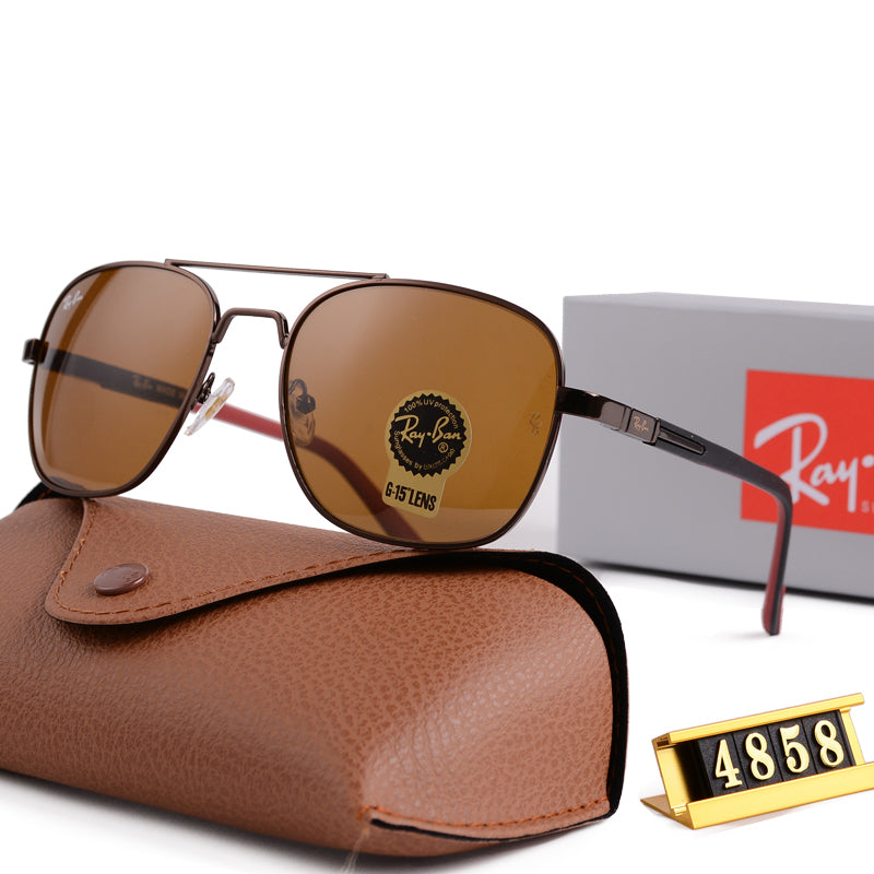 Vintage metal frame aviator sunglasses