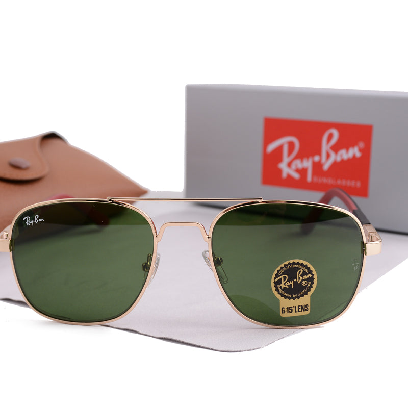Vintage metal frame aviator sunglasses