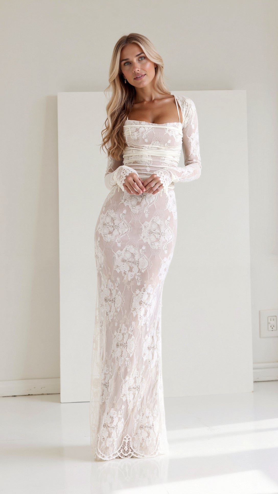 Nerissa Lace Maxi Dress