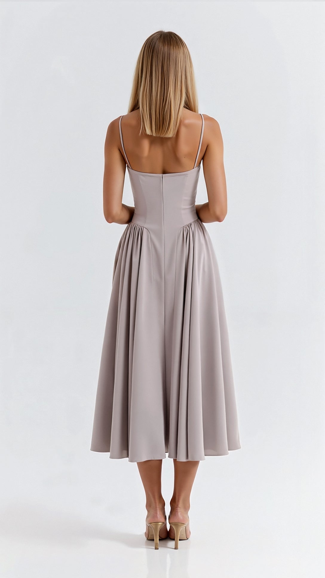 Odette Corset Midi Dress