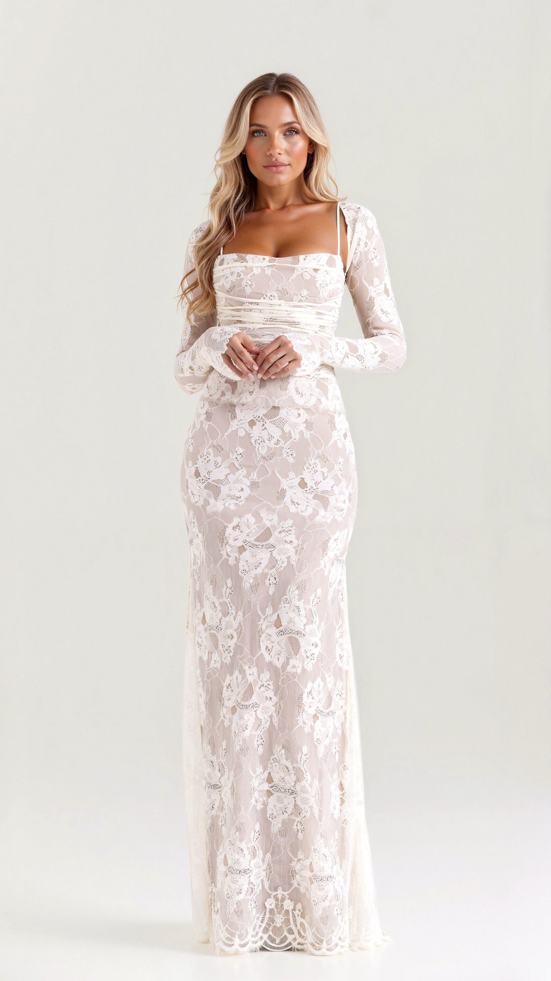 Nerissa Lace Maxi Dress