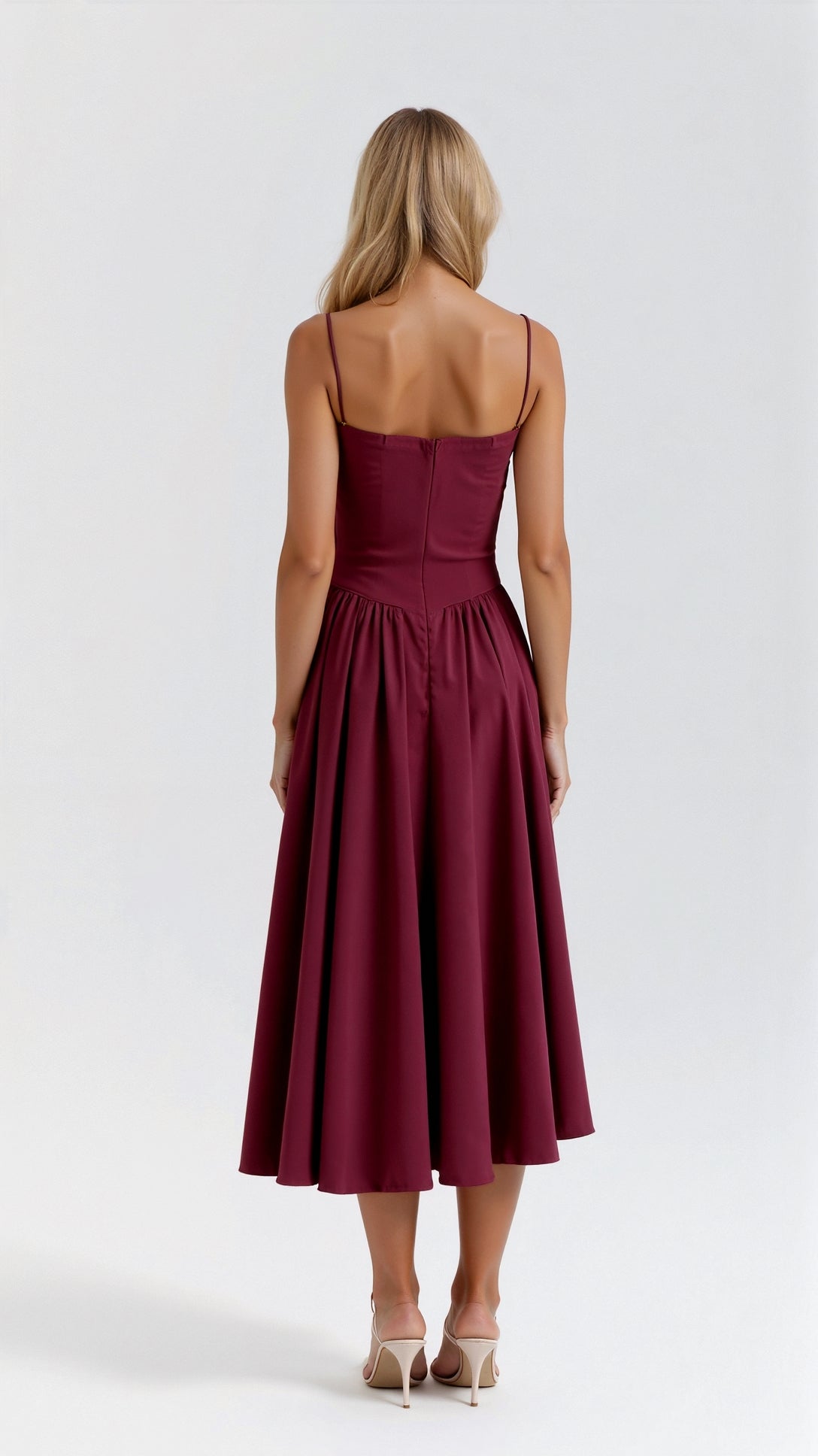 Odette Corset Midi Dress