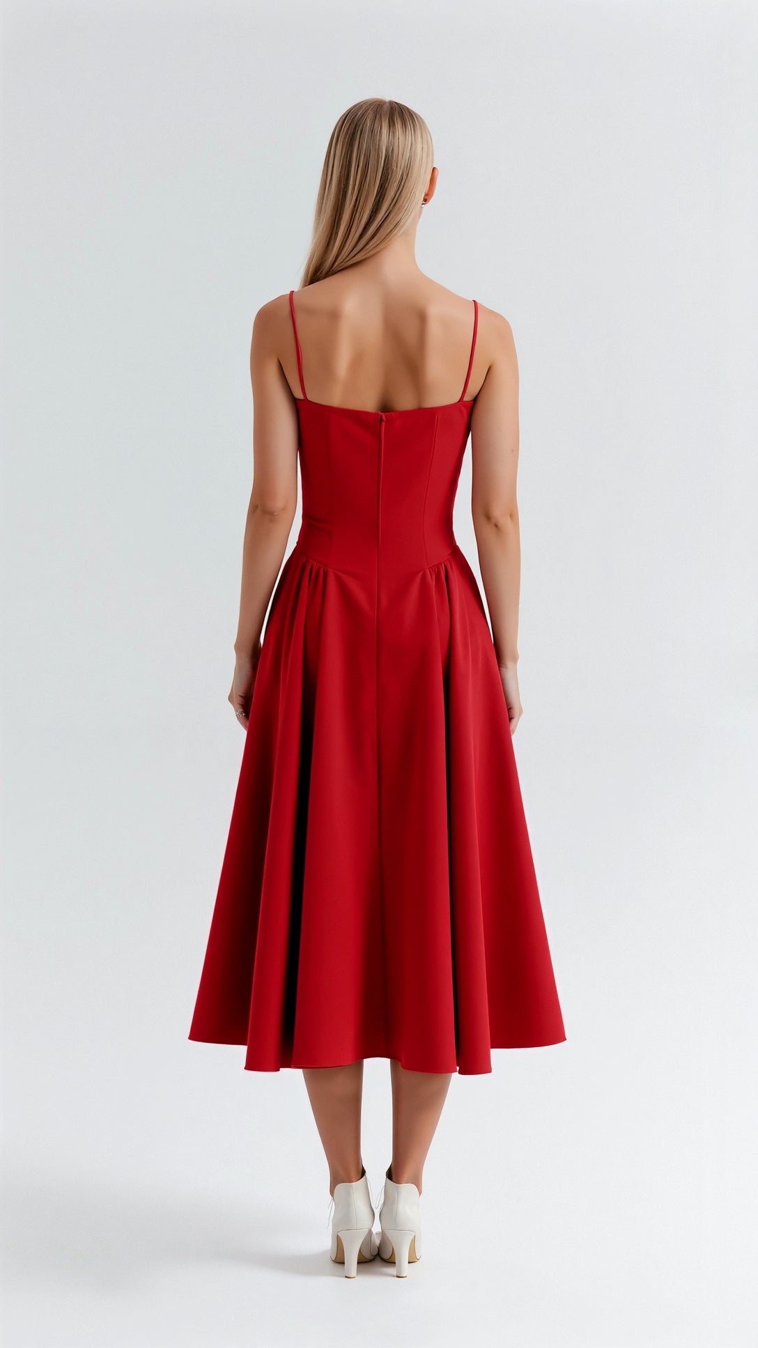 Odette Corset Midi Dress