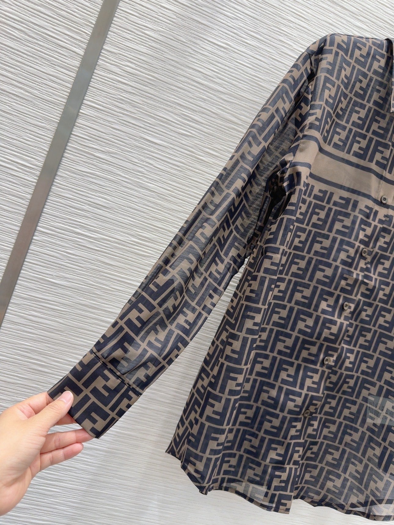 Vintage Printed Light Shirt