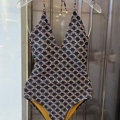 Classic Print Bikini Set