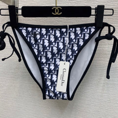 Sexy print bikini set