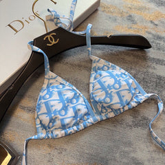 Sexy print bikini set
