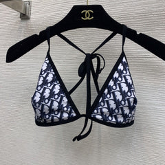 Sexy print bikini set