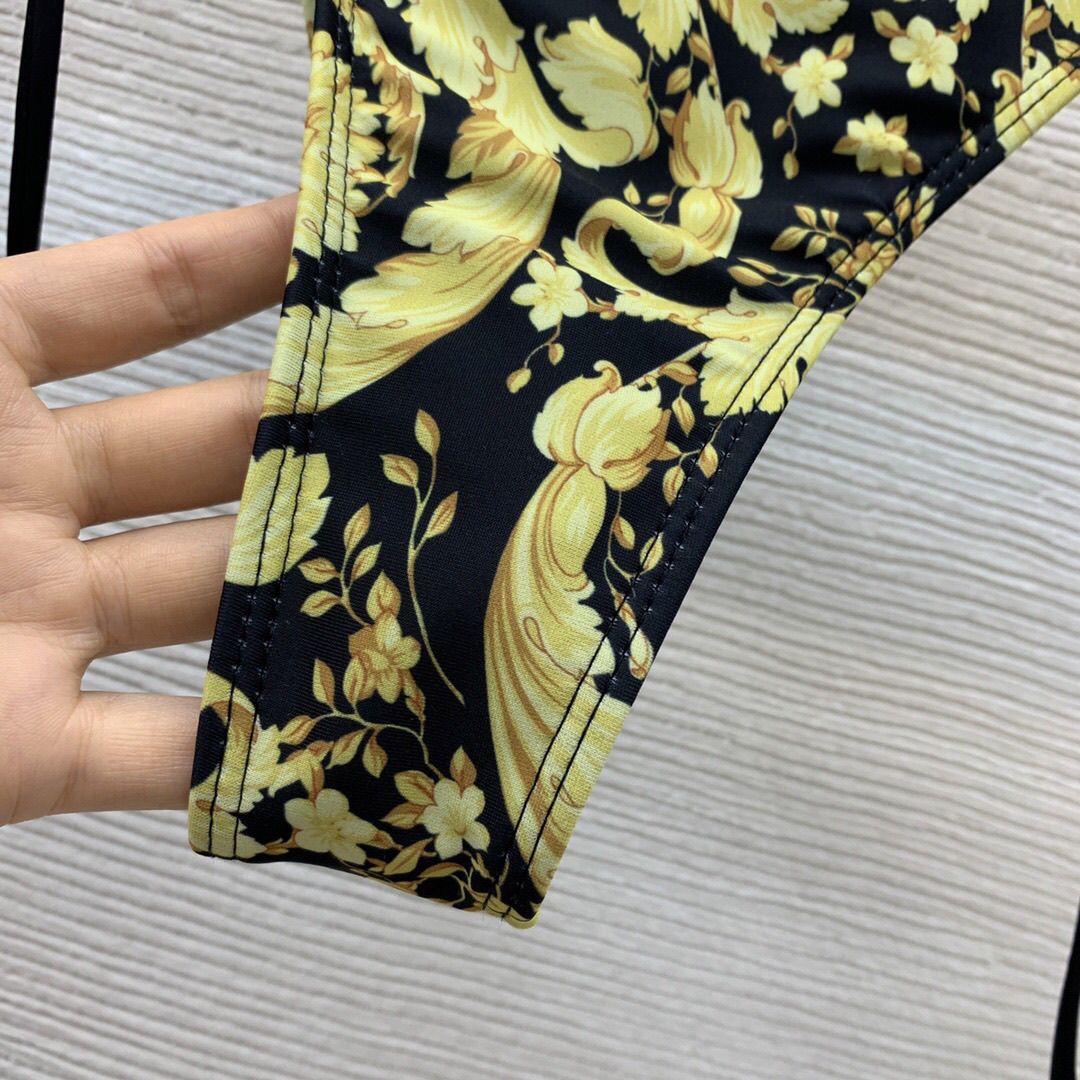 Vintage Floral Bikini Set