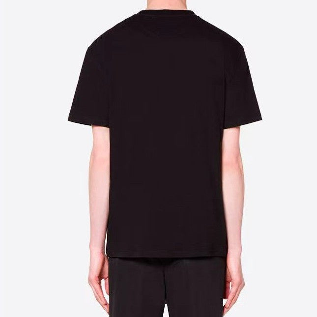 VLogo Print Cotton T-Shirt