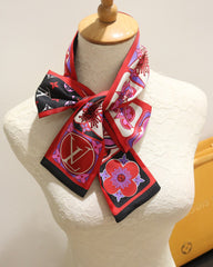 Vintage silk double ribbon
