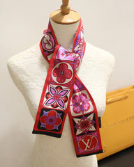 Vintage silk double ribbon