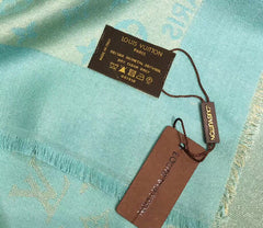 Classic Silk Mint Green Shawl