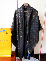 Silk cashmere scarf