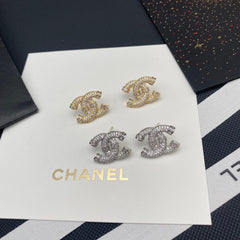 Premium Fine Zirconia Letter Earrings