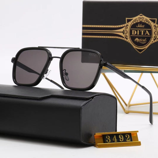 Vintage metal frame sunglasses