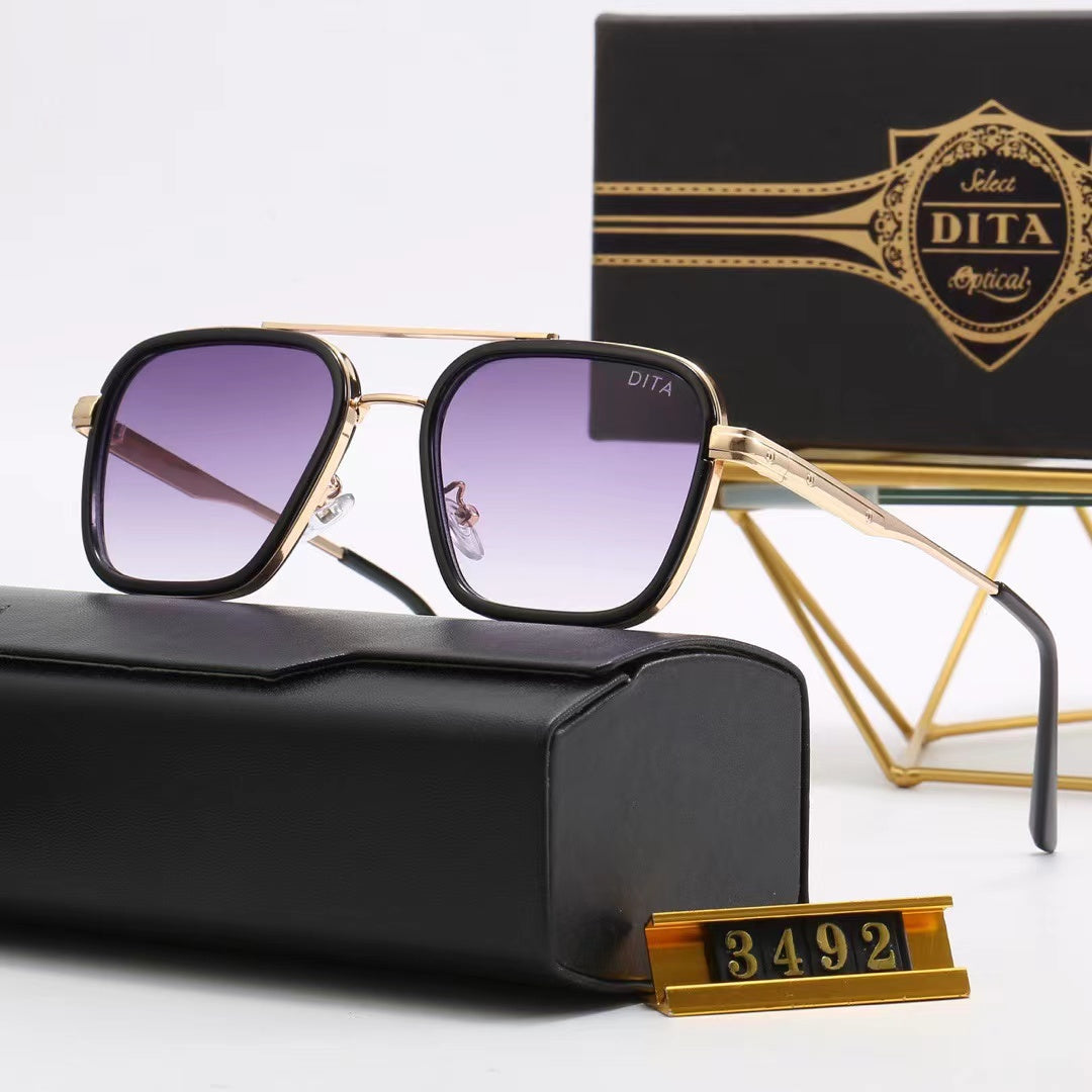 Vintage metal frame sunglasses