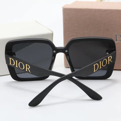 Simple square frame sunglasses