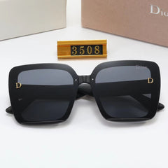Simple square frame sunglasses