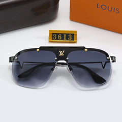New oval large frame L universal sunglasses