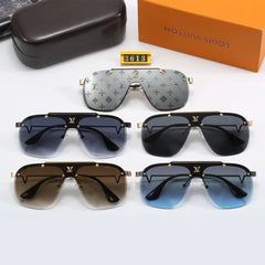 New oval large frame L universal sunglasses