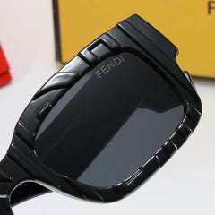 New Square Embossed Sunglasses