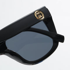 New round frame sunglasses