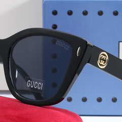 New round frame sunglasses
