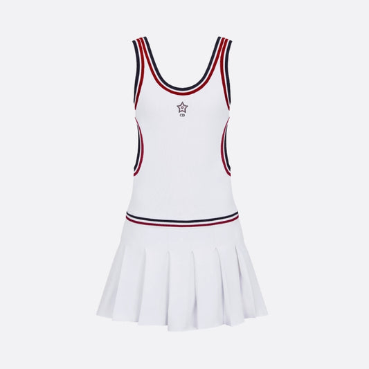 Vibe Short Pleated Dress