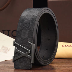 3 Colors  printed letter leather belt