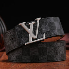 3 Colors  printed letter leather belt