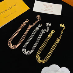 3 Layer Ball Chain Adjustable Bracelet