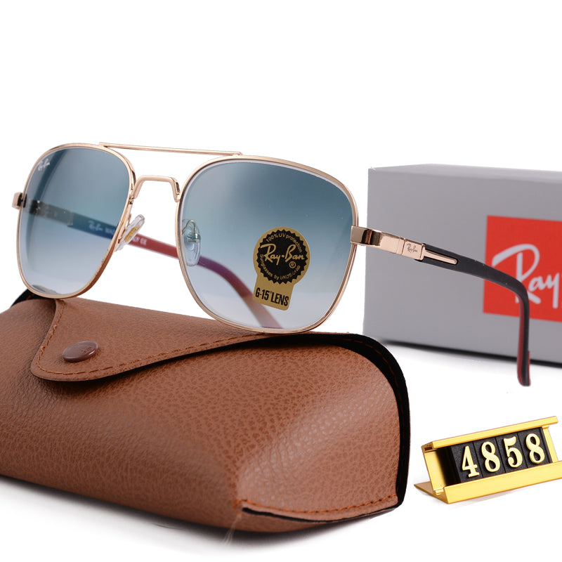 Vintage metal frame aviator sunglasses