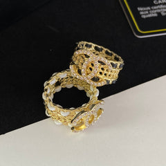 Temperament String Leather Ring