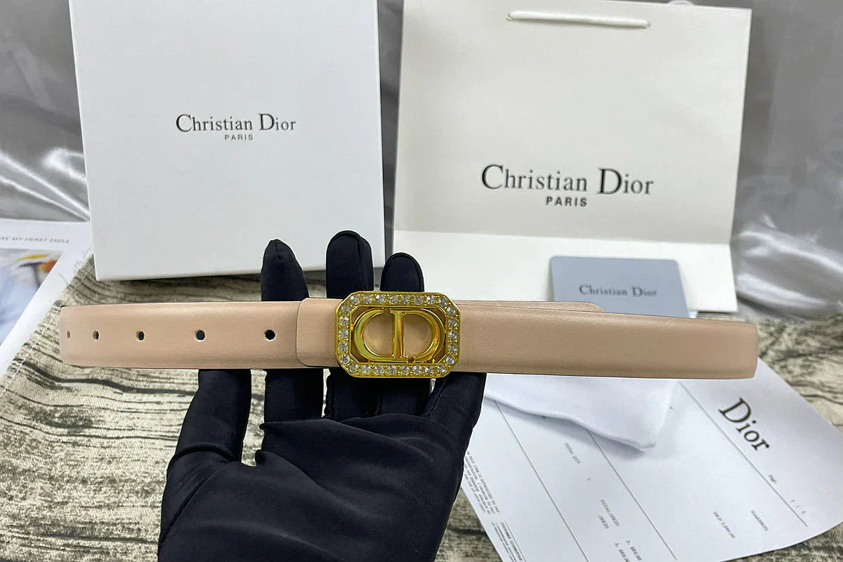 6 Colors  CD rhinestone plain belt