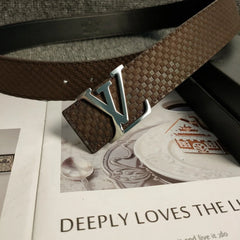 3 Colors  Black Leather Belt