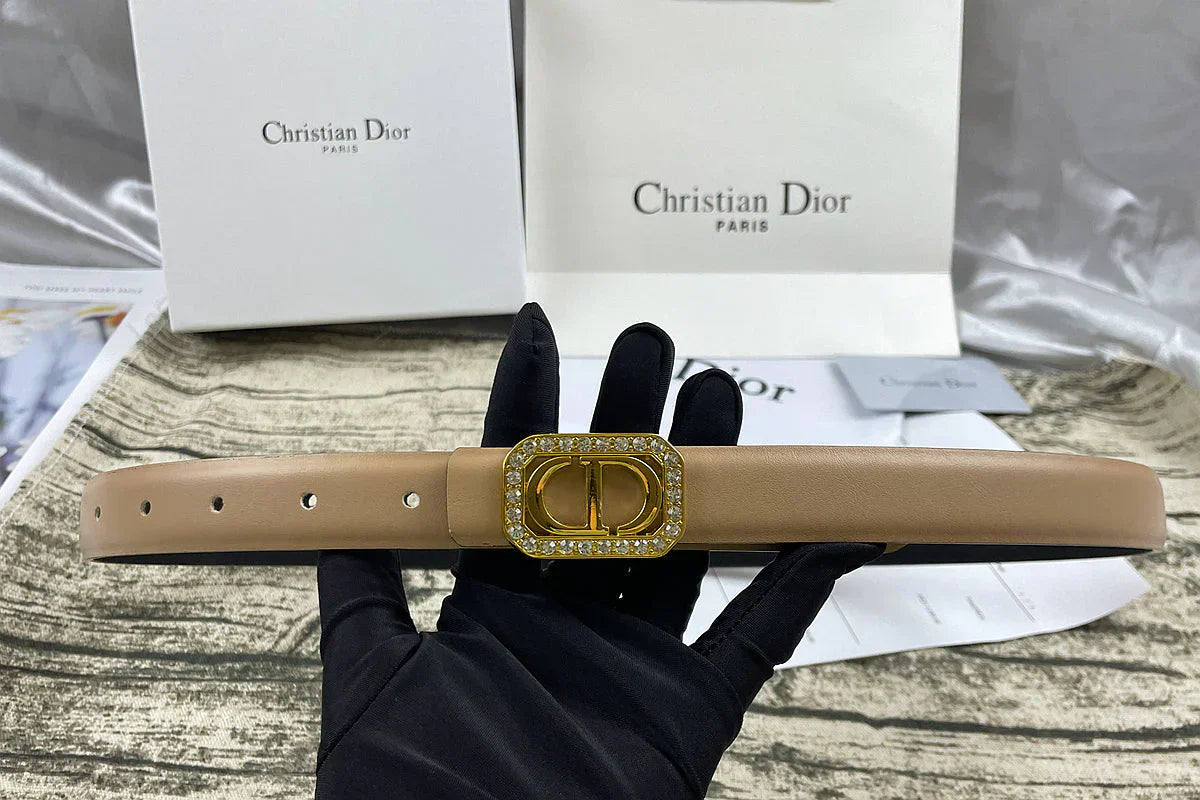 6 Colors  CD rhinestone plain belt
