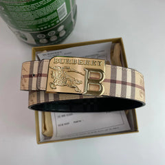 4 Colors  printed letter buckle leather belt
