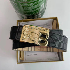 4 Colors  printed letter buckle leather belt
