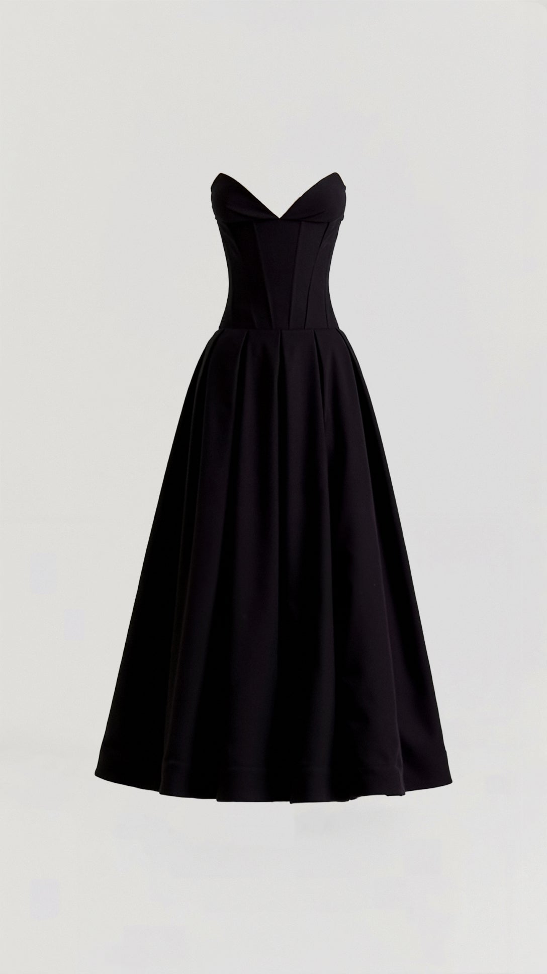 Celestia Strapless Midi Dress