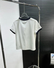 Simple embroidered T-shirt