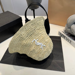 Summer beach straw hat