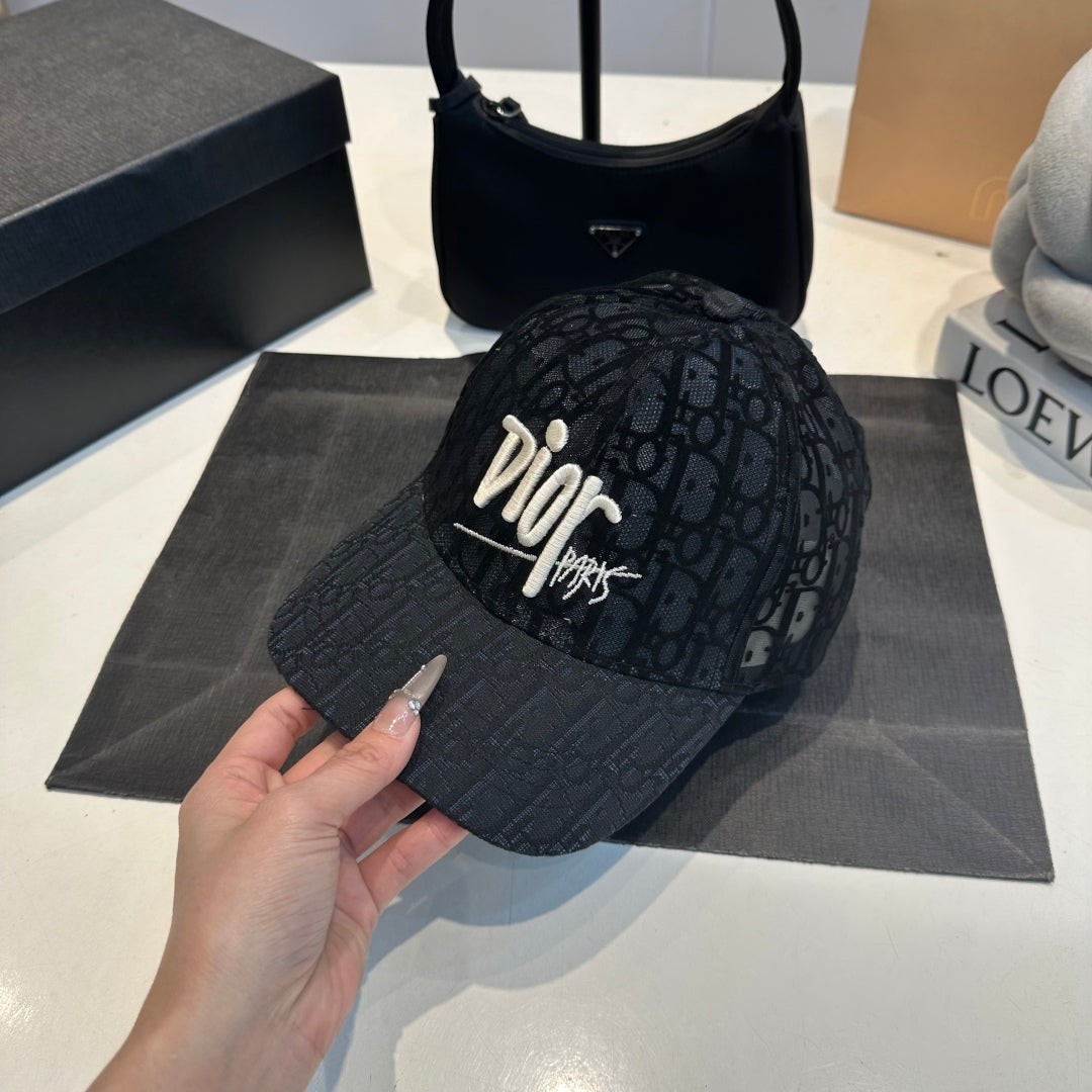 3D flocked jacquard mesh baseball cap