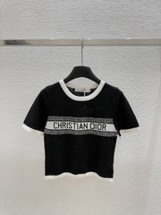 Summer knitted short sleeves