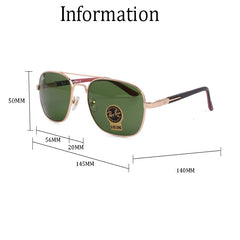 Vintage metal frame aviator sunglasses