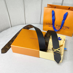Couple style, reversible, three-color belt available, width 35mm